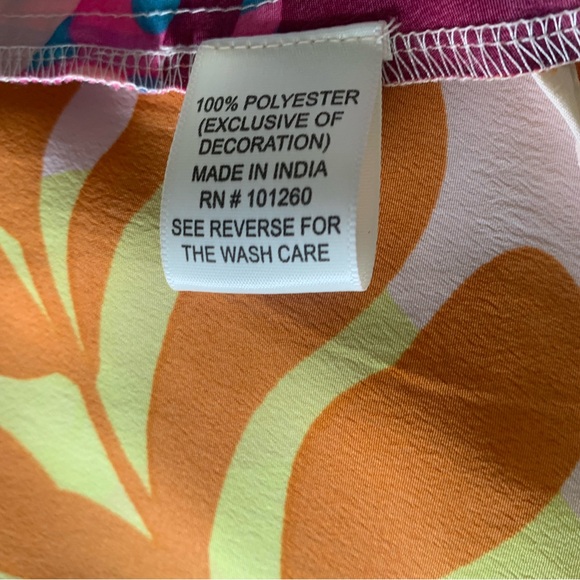 Tropical Floral Maxi Dress - Picture 9 of 10